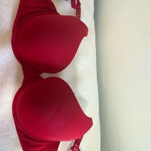 Victoria's Secret Red Molded Cup Bra